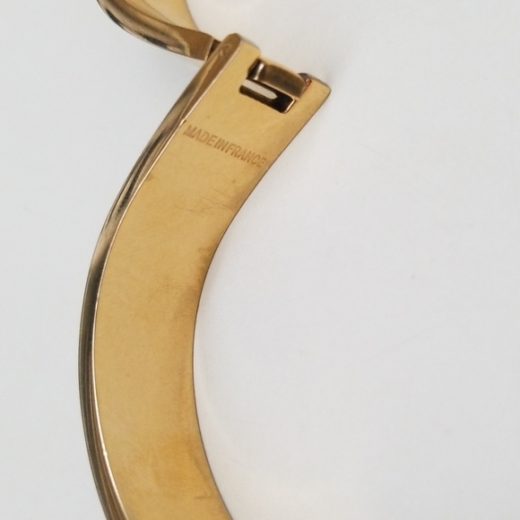 Authentic Enamel "H" Clic Clac Hermes Bracelet - Picture 3 of 8